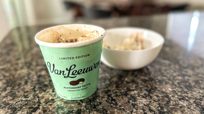 Van Leeuwen's peppermint ice cream