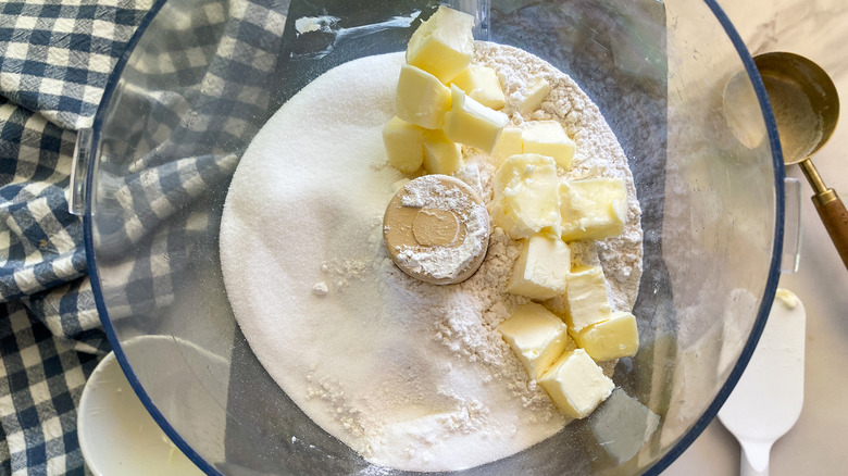 crust ingredients in food processor