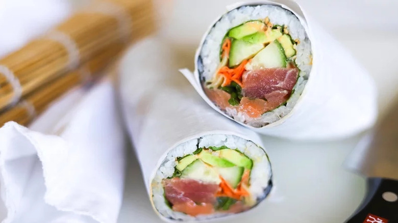 Ginger Sushi Burrito