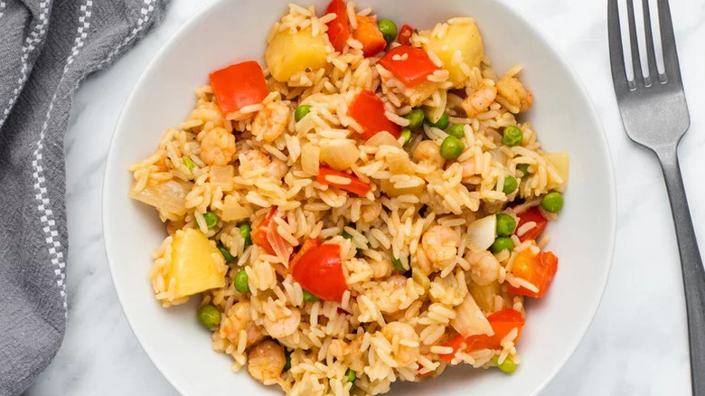 Pineapple Shrimp Fried Rice