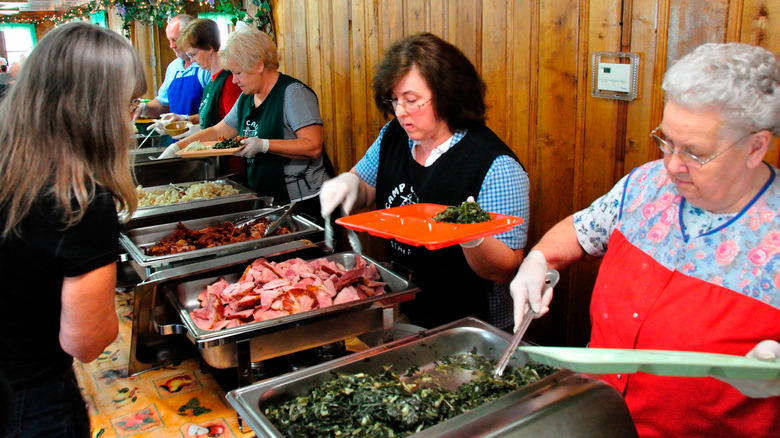 West Virginia potluck