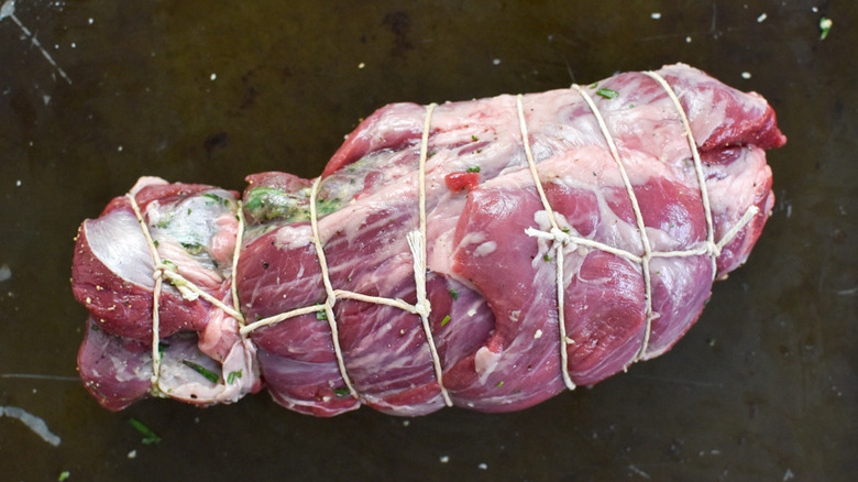 wrapped lamb