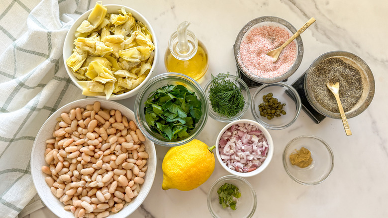 artichoke salad ingredients