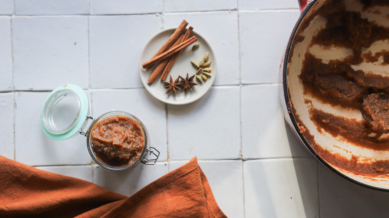 Finished chai apple butter