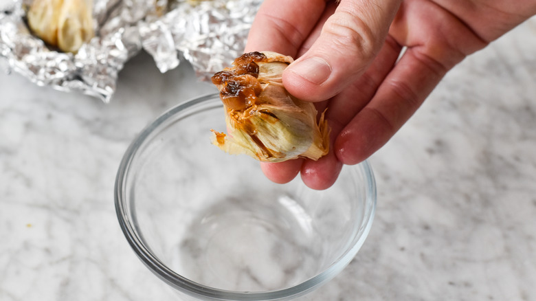 roasted garlic cloves