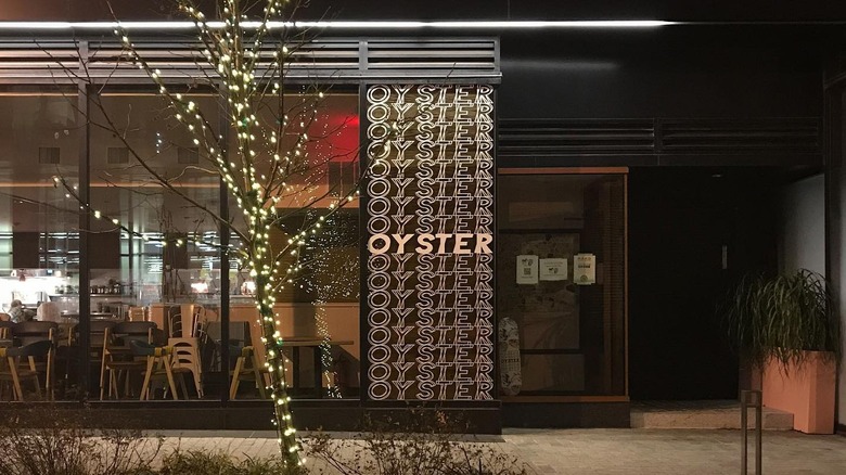 Exterior shot, Oyster Oyster restaurant