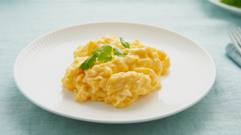 Perfect scrambled eggs