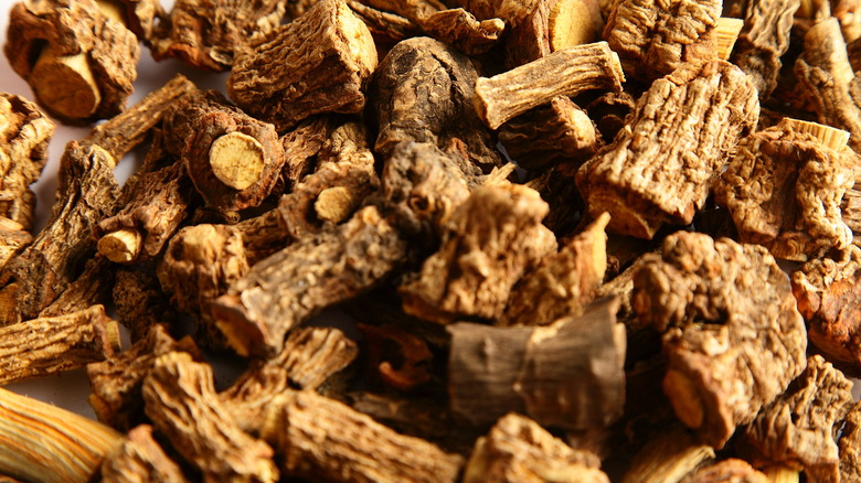 Indian sarsaparilla root