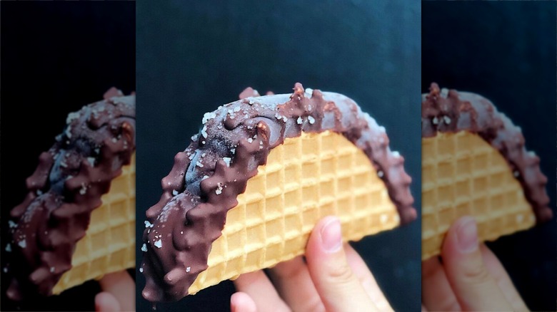 Salt & Straw choco taco