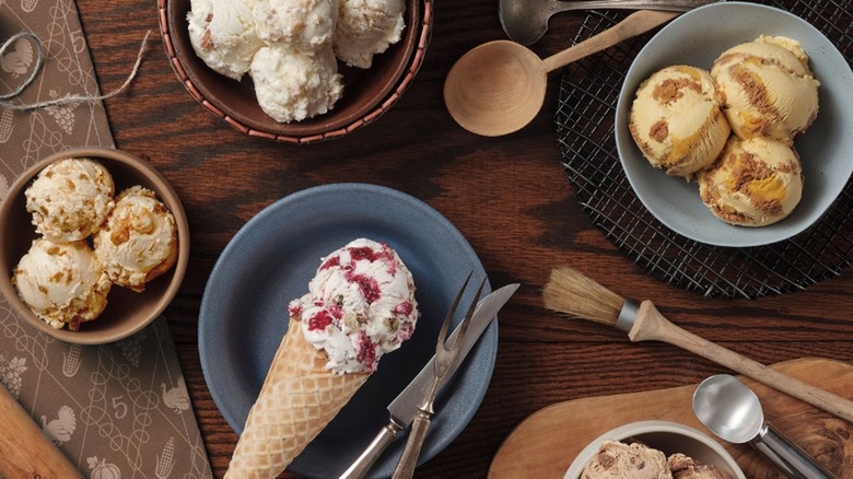 Salt and Straw ice cream in bowls