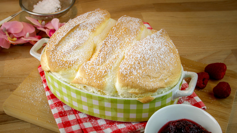 served Salzburger Nockerl 