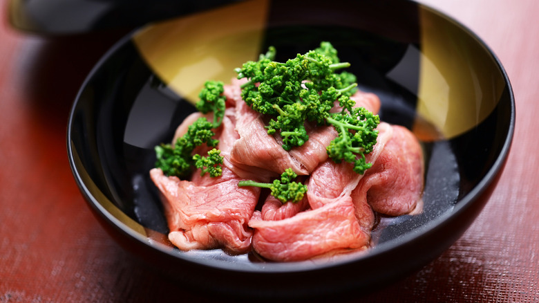 sansho peppercorn in shabu shabu