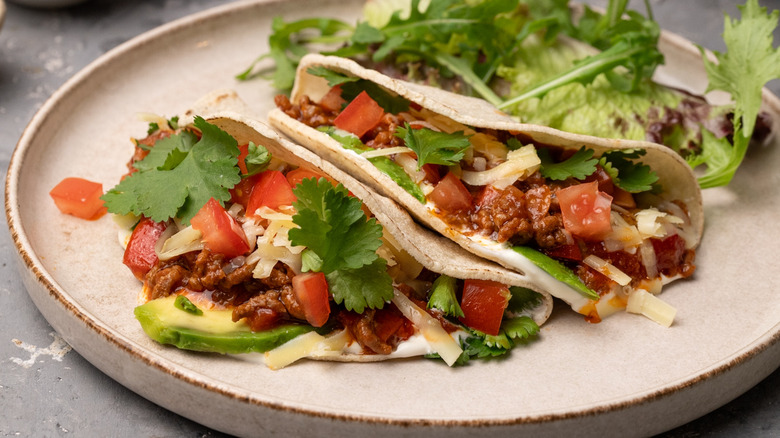 saucy sloppy joe tacos