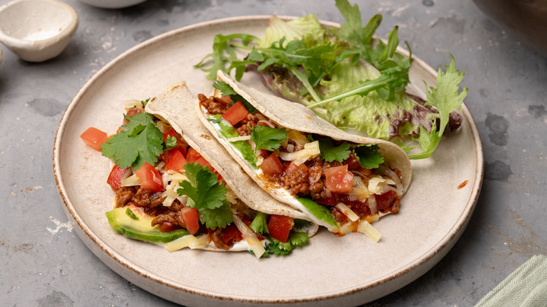 saucy sloppy joe tacos