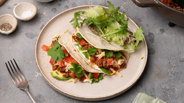 saucy sloppy joe tacos