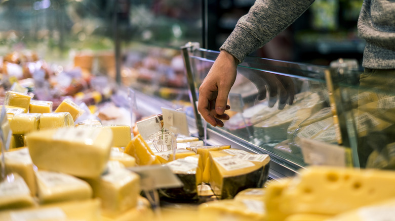 cheese counter