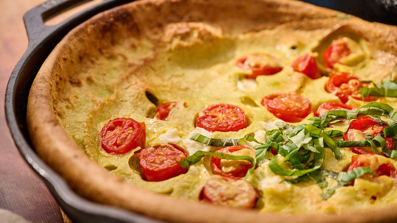 dutch baby in skillet