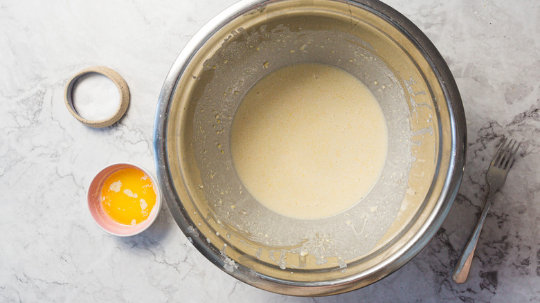 Batter in bowl