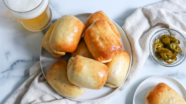 Texas kolaches on plate