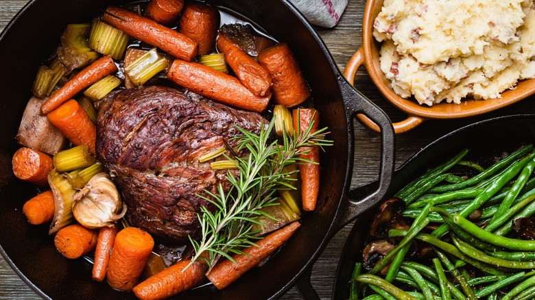 prepared pot roast