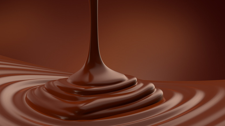 melted chocolate