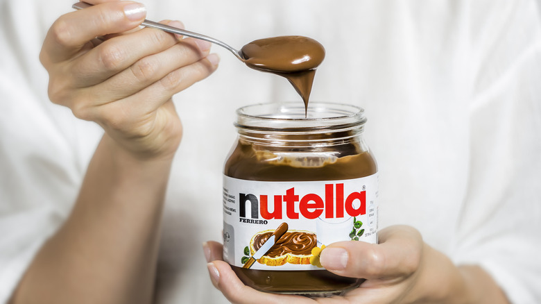 spoonful of nutella