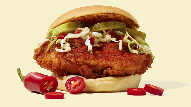 Shake Shack hot chicken sandwich