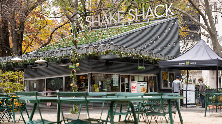 Madison Square Park Shake Shack exterior 