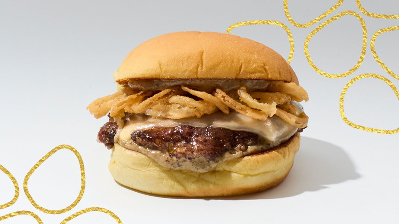 Shake Shack's white truffle burger