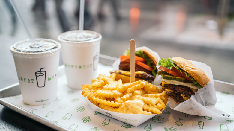 Shake Shack meal