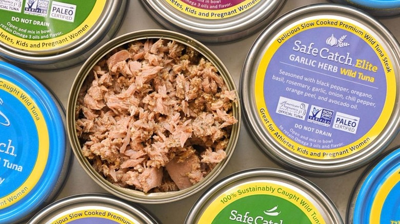 Safe Catch Tuna cans