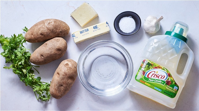 ingredients on a table