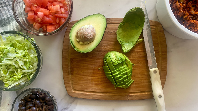 chopped avocado