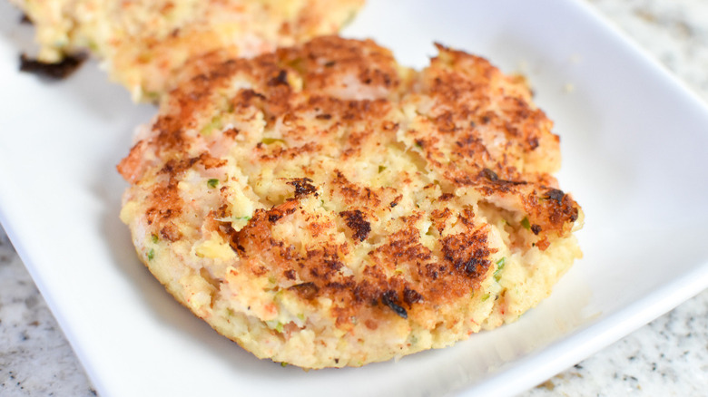 cooked shrimp burgers