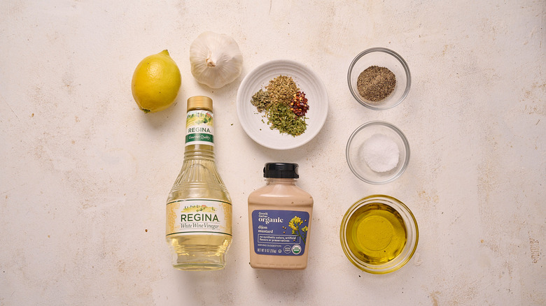 ingredients on a table