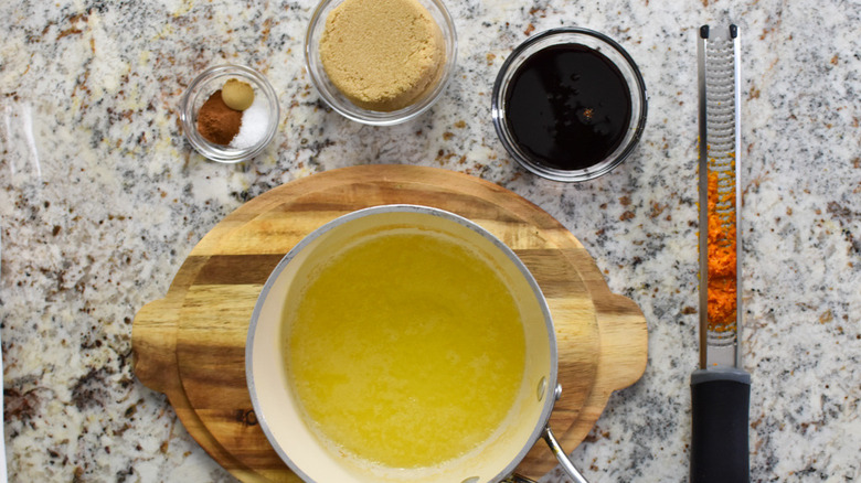 ingredients on counter 