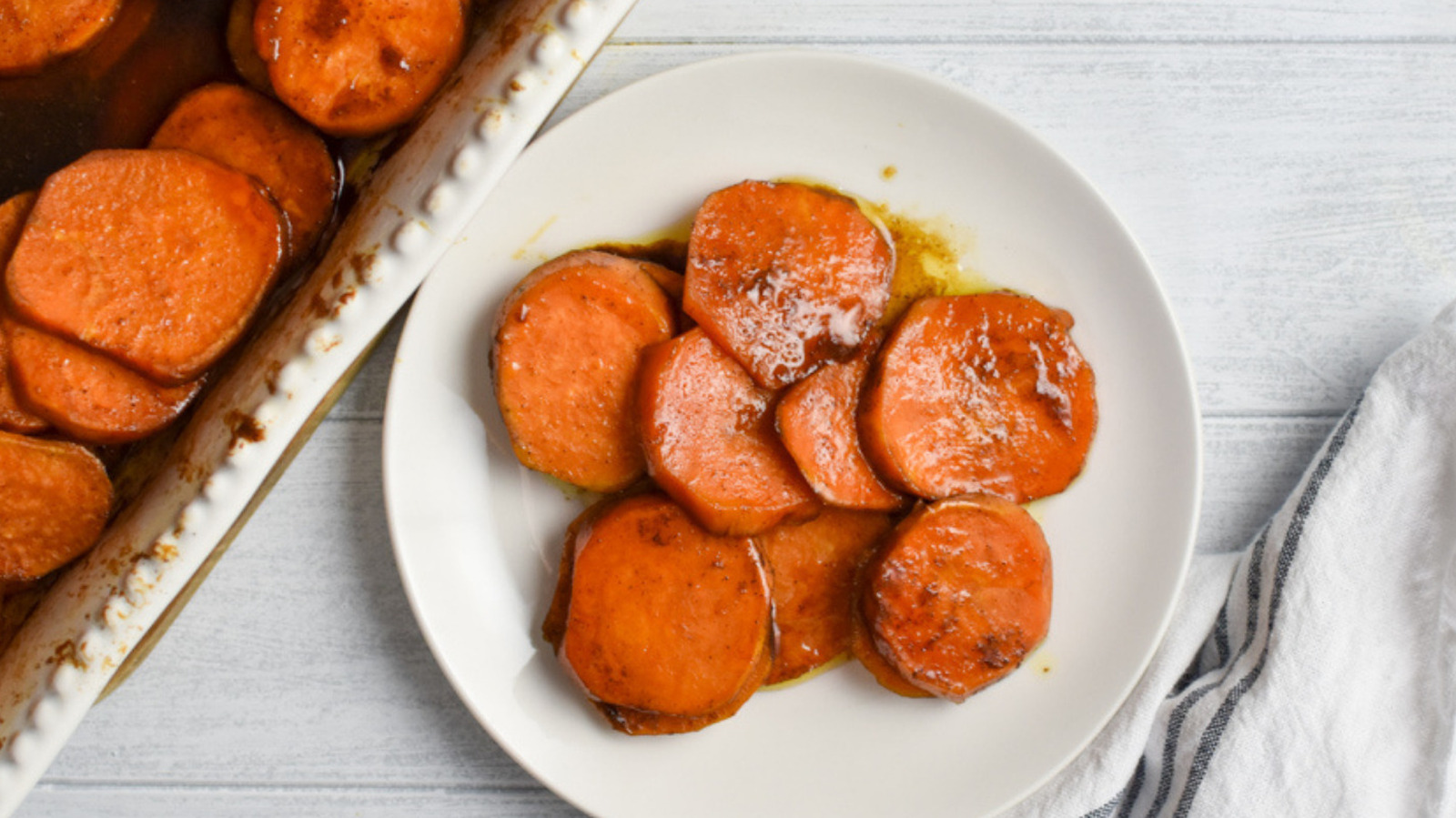 Easy Candied Yams  from Somewhat Simple