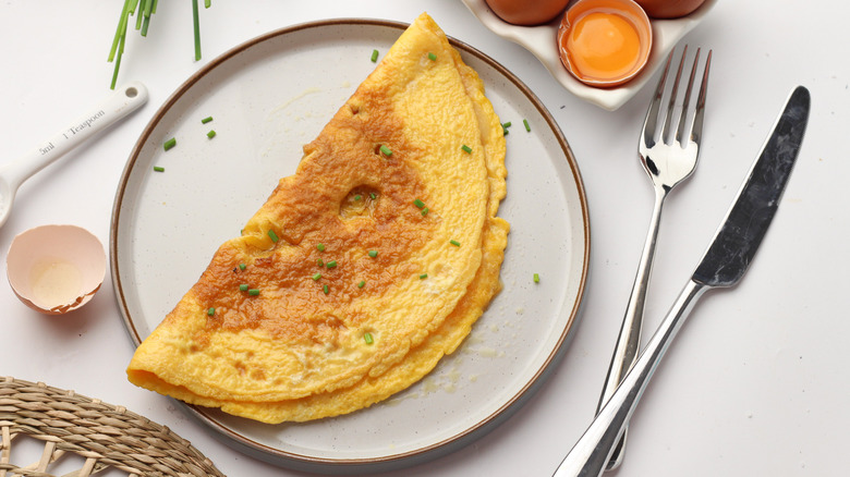 Plain Omelette Recipe