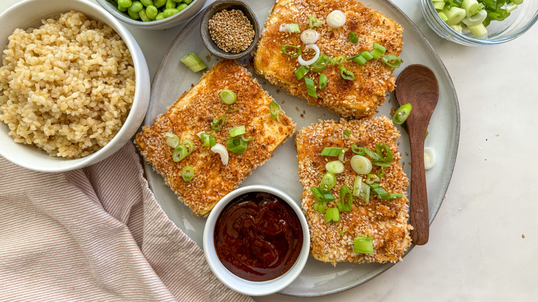 katsu on plate