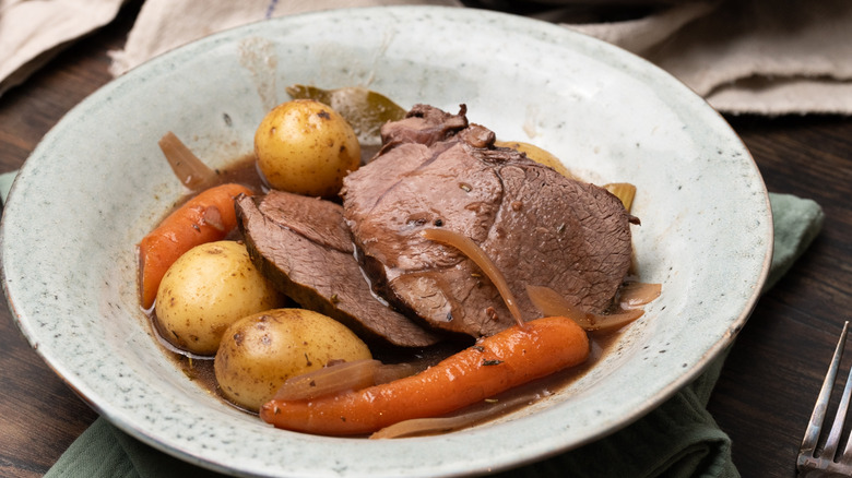 simple venison pot roast