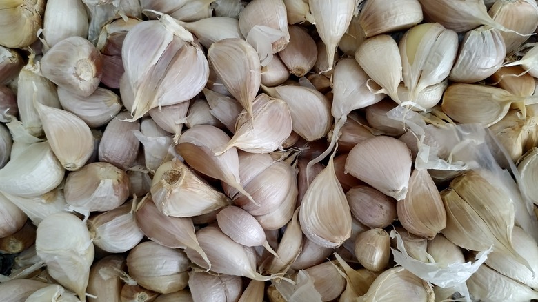 Lots of garlic cloves