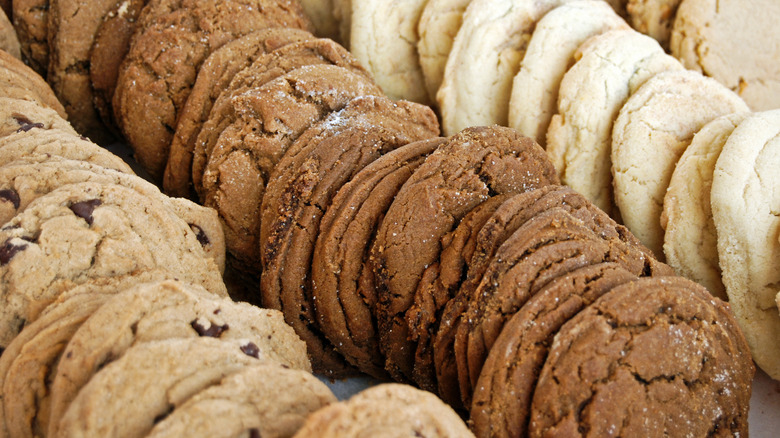 different types of cookies