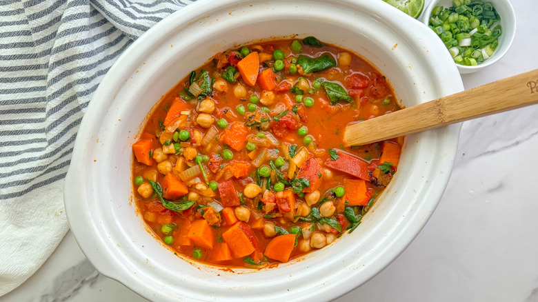 curry in slow cooker