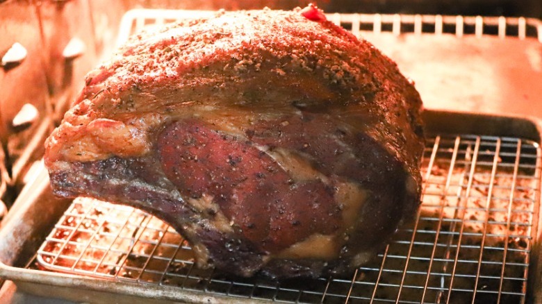 rib roast in oven