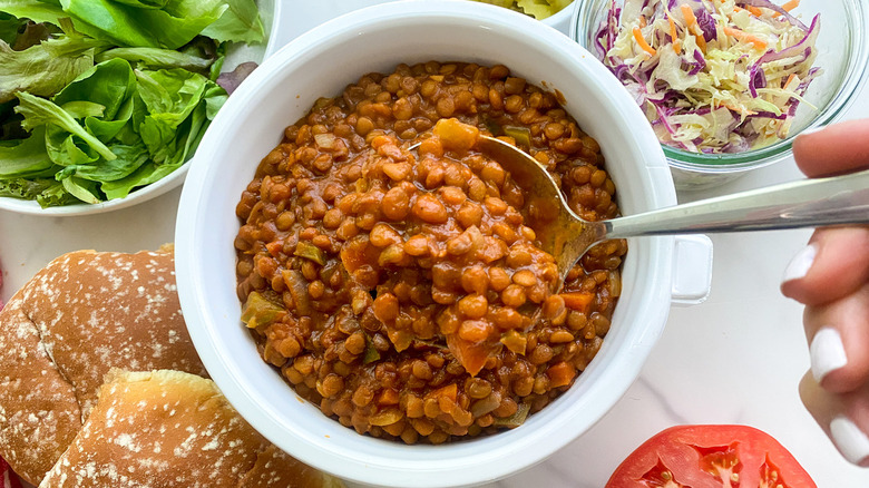 Lentil Sloppy Joes