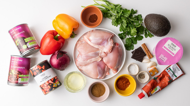 smoky chicken chili ingredients 