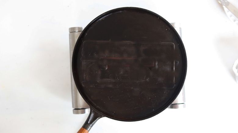 heated griddle