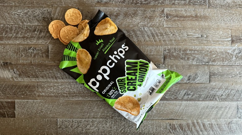 popchips bag on a table