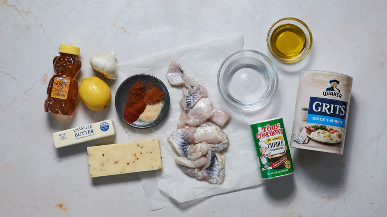 ingredients on a table