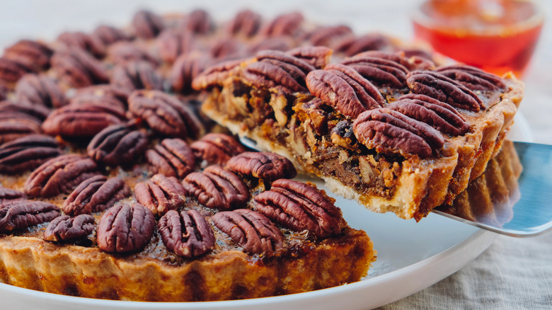 Southern style pecan pie  